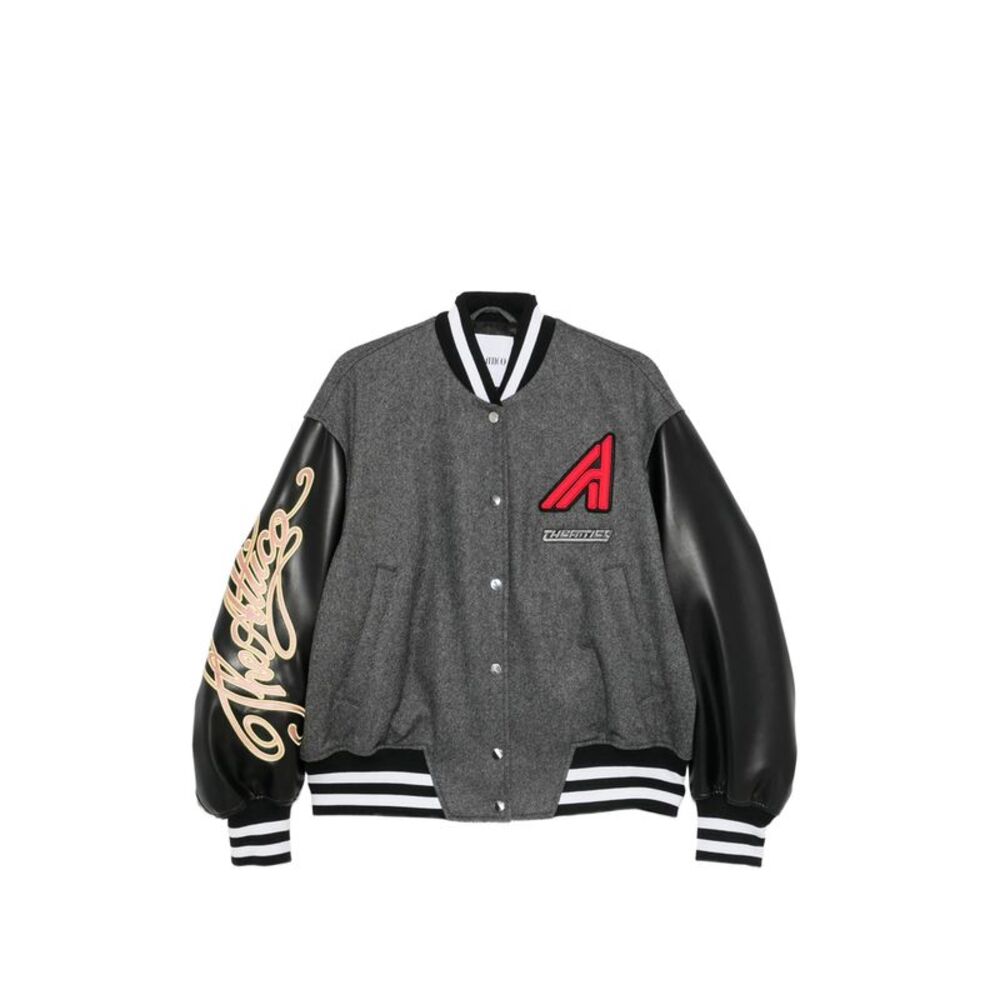 The Attico Grey Jackets - Bomber Jackets Women